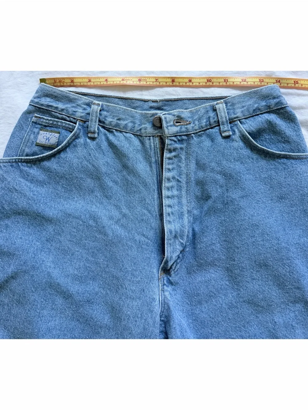 Wrangler women’s denim mom shorts